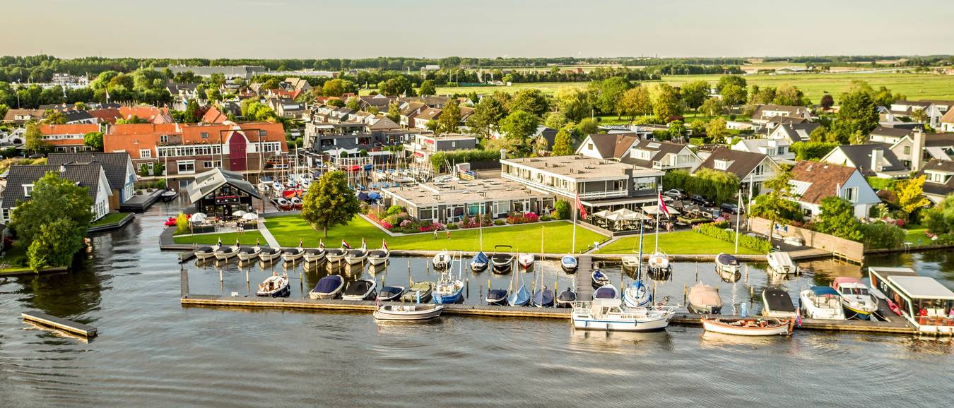 Jachthaven aan de Kagerplassen